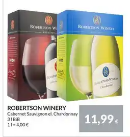 Nielsen Discount ROBERTSON WINERY, EUR 11.99 erbjuda