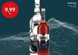 Nielsen Discount HANSEN RUM, EUR 9.99 erbjuda