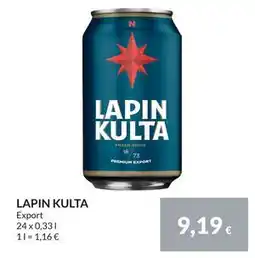 Nielsen Discount LAPIN KULTA, EUR 9.19 erbjuda