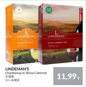 Nielsen Discount LINDEMAN’S, EUR 11.99 erbjuda