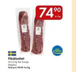 Snabbgross Fläskkotlett erbjuda