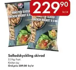 Snabbgross Kitchen Joy Salladskyckling skivad erbjuda