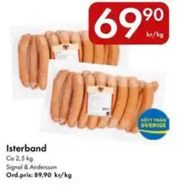 Snabbgross Isterband erbjuda