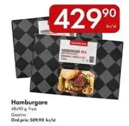Snabbgross Gastrino Hamburgare erbjuda