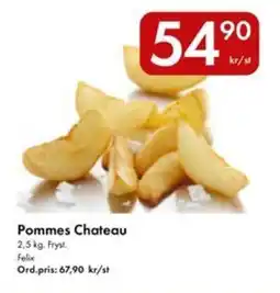 Snabbgross Pommes Chateau erbjuda