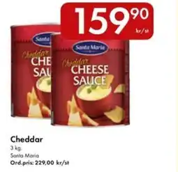 Snabbgross Santa Maria Cheddar erbjuda