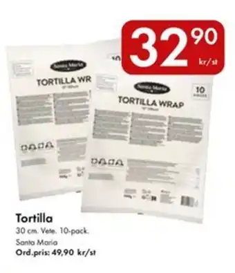 Snabbgross Santa Maria Tortilla erbjuda