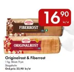 Snabbgross Skogaholm Originalrost & Fiberrost erbjuda