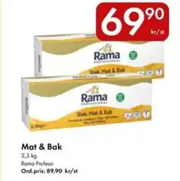 Snabbgross Rama Mat & Bak erbjuda