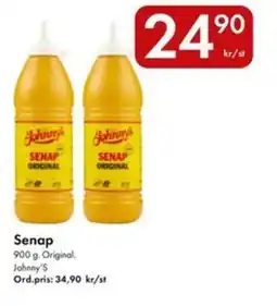 Snabbgross Johnny's Senap erbjuda