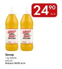 Snabbgross Johnny's Senap erbjuda