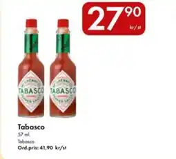 Snabbgross Tabasco erbjuda