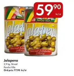 Snabbgross Pancho Villa Jalapeño erbjuda