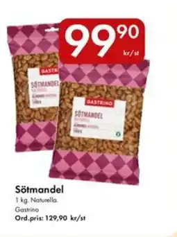 Snabbgross Gastrino Sötmandel erbjuda