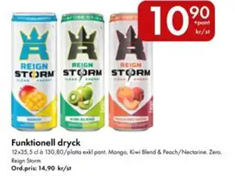 Snabbgross Reign Storm Funktionell dryck erbjuda