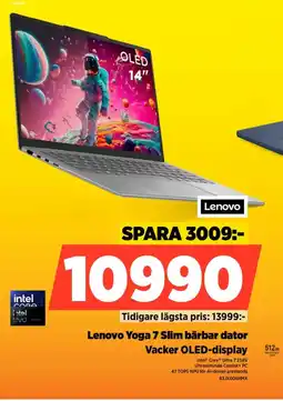 Power Lenovo Yoga 7 Slim bärbar dator 83JX008HMX erbjuda