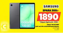 Power SAMSUNG Galaxy Tab A11 WIFI SMX130NZAAEUB erbjuda