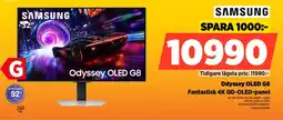 Power SAMSUNG Odyssey OLED G8 LS32FG812SUXE erbjuda