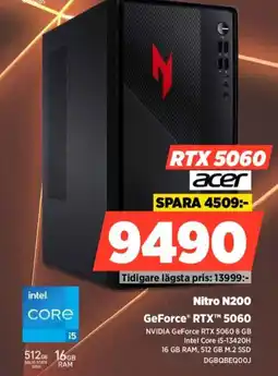 Power ACER Nitro N200 DGBQBEQOOJ erbjuda