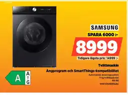 Power SAMSUNG Tvättmaskin WW11DB8B95GBU erbjuda