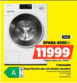 Power Miele Tvättmaskin WWD380WCSNDS erbjuda