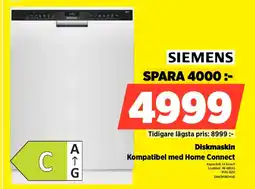 Power SIEMENS Diskmaskin SN43HW04VE erbjuda