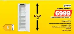 Power Gorenje Integrerad frys FNC1517E41WF erbjuda