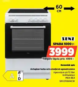 Power SENZ Keramisk spis SECO10604CW erbjuda