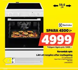 Power Electrolux Keramisk spis LKR64005SW erbjuda
