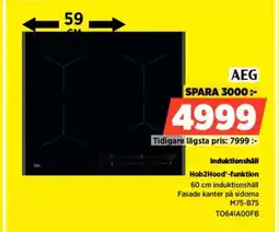 Power AEG Induktionshäll TO641A00FB erbjuda