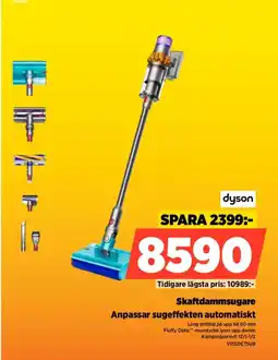 Power Dyson Skaftdammsugare V15SDETSUB erbjuda