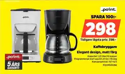 Power Point Kaffebryggare POCM5010BK erbjuda