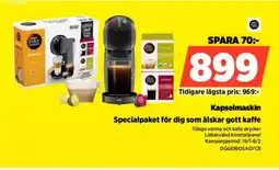 Power Kapselmaskin DGGENIOSAGYCB erbjuda