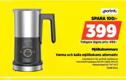 Power Point Mjölkskummare POMF5010 erbjuda