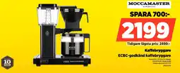 Power MOCCAMASTER Kaffebryggare MOC53751 erbjuda