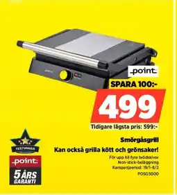 Power Point Smörgåsgrill POSG5000 erbjuda