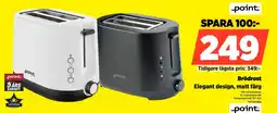 Power Point Brödrost POT5010BK erbjuda