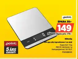 Power Point Köksvåg POKS8860S erbjuda