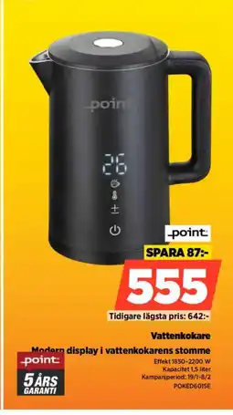 Power Point Vattenkokare POKED6015E erbjuda