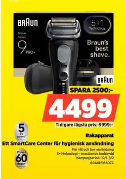 Power BRAUN Rakapparat BRAUN9660CC erbjuda