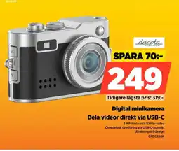 Power Digital minikamera DPDC26BK erbjuda