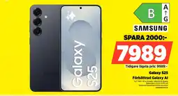 Power SAMSUNG Galaxy S25 SMS931BZKDEUB erbjuda