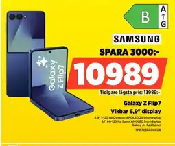 Power SAMSUNG Galaxy Z Flip7 SMF766BDBGEUB erbjuda