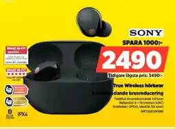 Power SONY True Wireless hörlurar WF1000XM5BK erbjuda