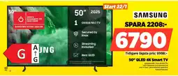 Power SAMSUNG 50" QLED 4K Smart TV TQ50Q7F4BUXXC erbjuda