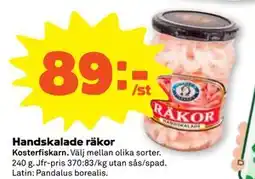 Stora Coop Handskalade räkor erbjuda