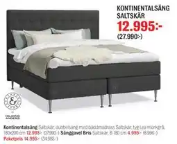 Mio KONTINENTALSÄNG SALTSKÄR erbjuda