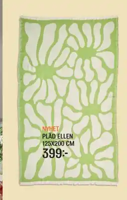 Mio PLÄD ELLEN 125X200 CM erbjuda