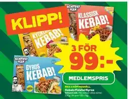 Stora Coop Kebab/Falafel/Gyros, Medlemspris erbjuda