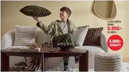 Mio 3-SITS SOFFA SONIA erbjuda